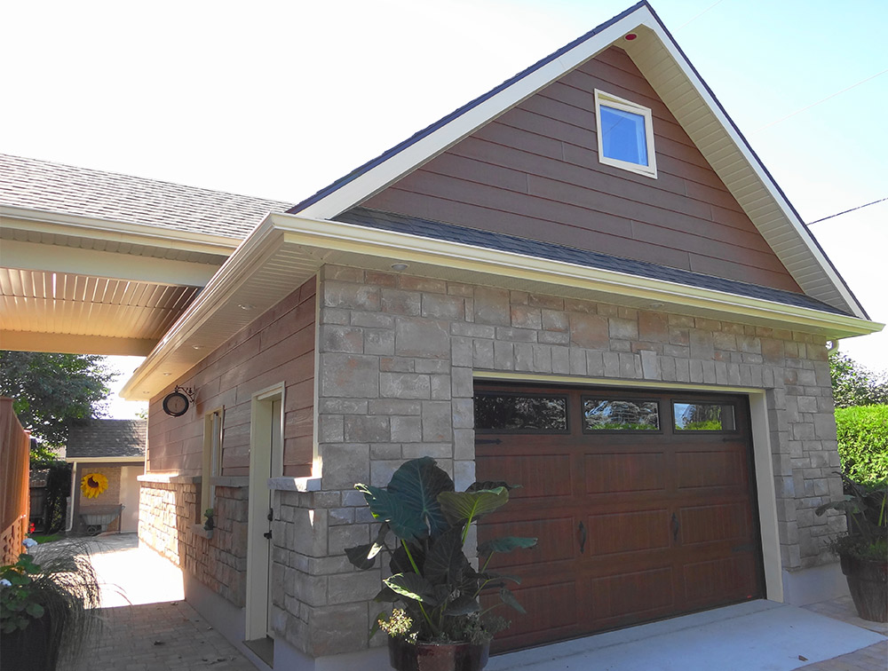 Agrandissement garage MonJoli Construction QualitéConfort inc.